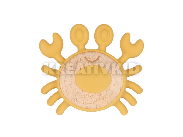 Canpol babies Fa-szilikon rágóka - Rák