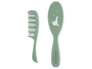 Canpol babies Hajkefe és fésű GOOSE zöld