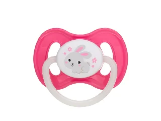 Canpol babies Kaucsuk, cseresznye alakú cumi, 0-6 hó, 1 db, BUNNY&COMPANY - rózsaszín