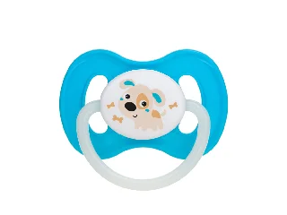 Canpol babies Kaucsuk, cseresznye alakú cumi, 0-6 hó, 1db, BUNNY&COMPANY - kék