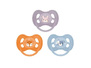 Canpol babies Kaucsuk cseresznye alakú cumi CUTE ANIMALS 0-6hó 1db