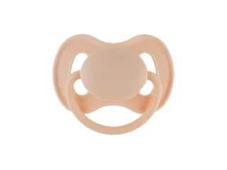 Canpol babies Kaucsuk cseresznye alakú cumi, NUDE, 0-6hó, 1db - krém