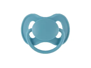 Canpol babies Kaucsuk cseresznye alakú cumi, NUDE, 6-18hó, 1db - kék