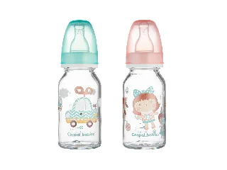 Canpol babies Keskeny cumisüveg, 120 ml, TOYS