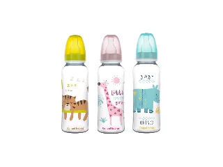 Canpol babies Keskeny nyakú cumisüveg, 250 ml, Africa