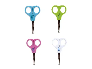 Canpol babies Lekerekített babaolló, tok nélküli