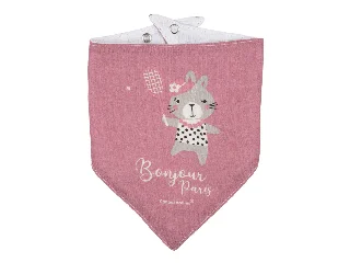 Canpol babies Muszlin előke, 2 db - BONJOUR PARIS