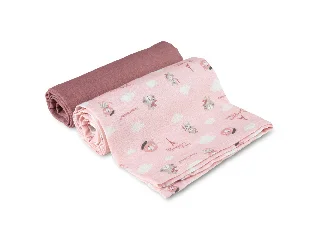 Canpol babies Muszlin tetra pelenkák, 2 db, 70x70 cm, BONJOUR PARIS