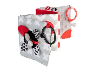 Canpol babies Puha fejlesztőkönyv, SENSORY