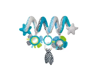 Canpol babies Spirál játék a babakocsira/gyermekágyra - ZigZag kék