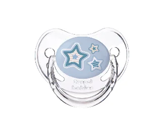 Canpol Babies Szilikon anatómiai cumi, 18hó+, NEWBORN BABY, kék