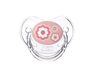 Canpol Babies Szilikon anatómiai cumi, 18hó+, NEWBORN BABY, pink