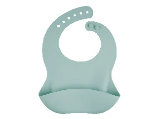 Canpol babies Szilikon előke zsebbel - zöld