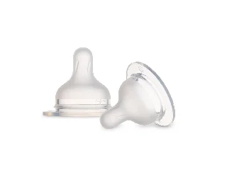 Canpol babies Szilikon etetőcumi az S-alakú cumisüvegekhez, 9hó+, 2db, gyors