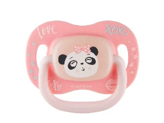 Canpol babies Szilikon szimmetrikus cumi, 0-6hó, 1db, EXOTIC ANIMALS, panda