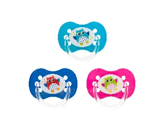 Canpol babies Szilikon szimmetrikus cumi, 18hó+, OWLS