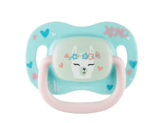 Canpol babies Szilikon szimmetrikus cumi, 6-18hó, 1db, EXOTIC ANIMALS, láma