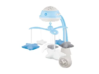 Canpol babies Zenélő körforgó projektorral - kék