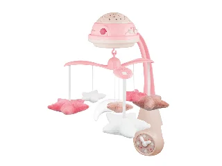Canpol babies Zenélő körforgó projektorral - rózsaszín