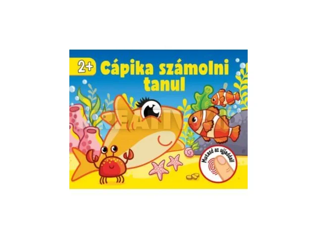 Cápika számolni tanul lapozó