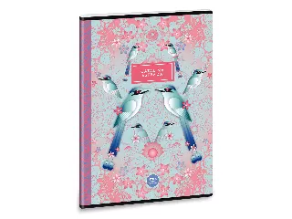 Catalina Estrada Kingfisher A/4 extra kapcsos füzet-vonalas