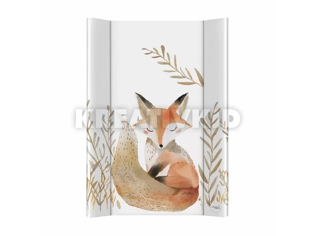 Ceba pelenkázó lap merev 2 oldalú 50x70cm BASIC Red Fox