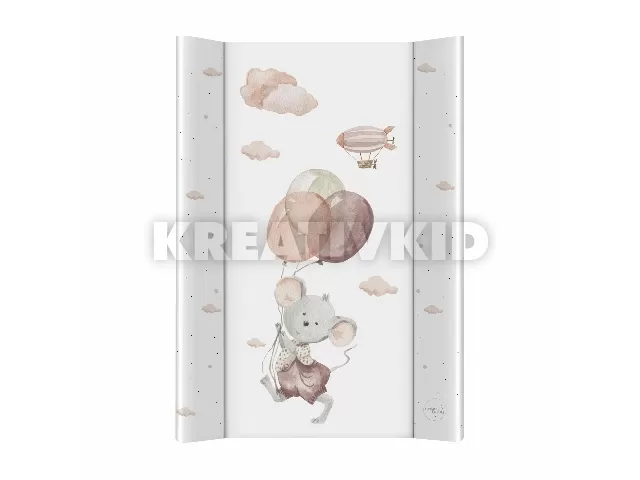 Ceba pelenkázó lap puha 2 oldalú 50x70cm BASIC kisegér