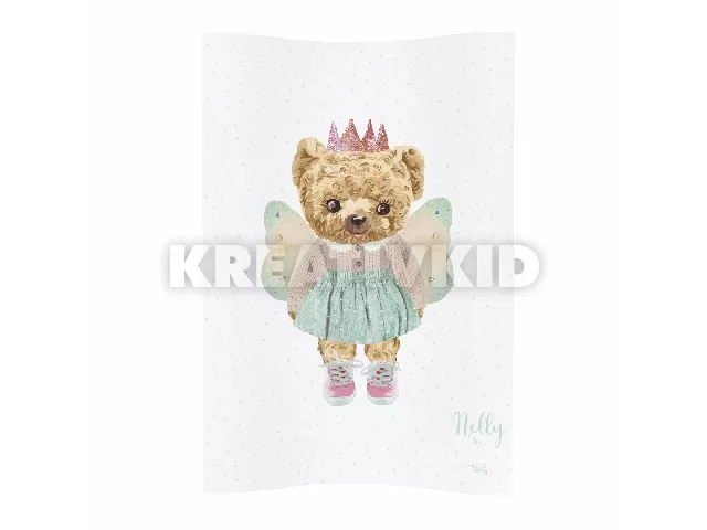 Ceba pelenkázó lap puha 2 oldalú 50x70cm COSY Fluffy Puffy Nelly