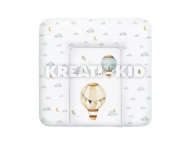 Ceba pelenkázó lap puha 75x72cm Basic Ballons