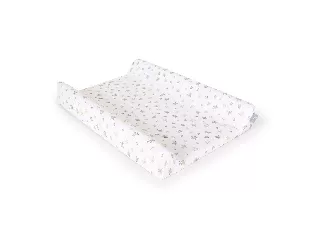 Ceba pelenkázólap huzat pamut (50x70-80) 2db/csomag sötétszürke sárga csillagos