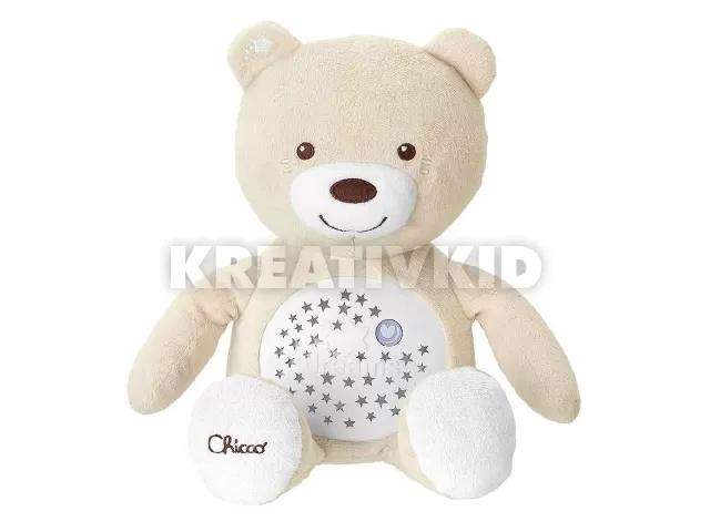 Chicco Baby Bear plüss maci projektorvetítö és éjszakai lámpa unisex