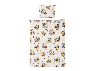 Chipolino 3 részes ágynemű garnitúra - Bear in the forest