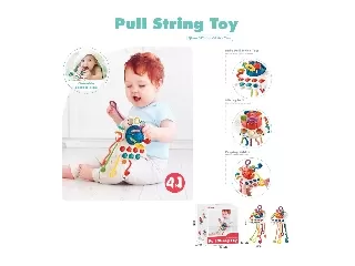 Chipolino 4 az 1 -ben zsinorós készségfejlesztő játék