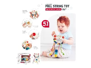 Chipolino 5 az 1 -ben zsinorós készségfejlesztő játék - pillangó