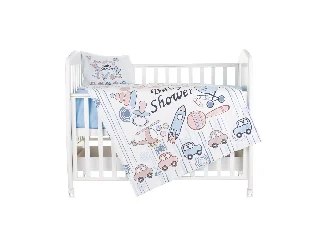 Chipolino 5 részes ágynemű garnitúra - rocket