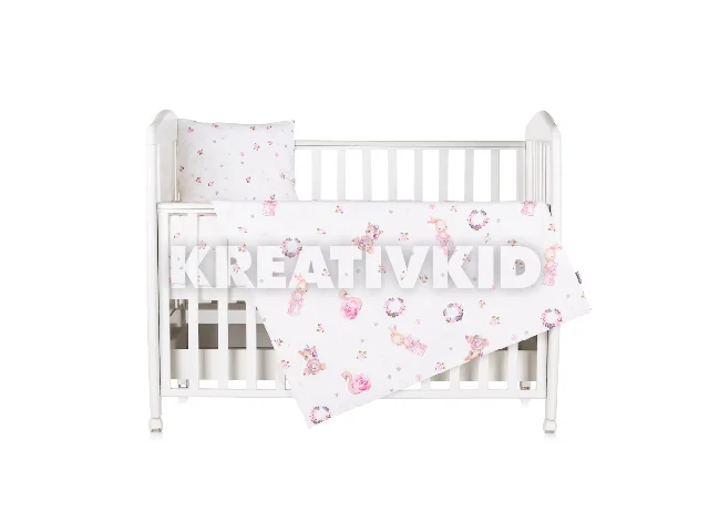 Chipolino 5 részes ágynemű garnitúra - unicorn