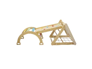 Chipolino 6 az 1-ben fa mászóka (csúszda, hinta, asztal)