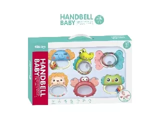 Chipolino 6 db-os csörgő és rágóka szett - állatok