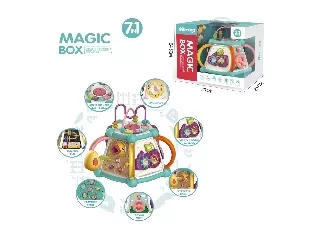 Chipolino 7 az 1 -ben készségfejlesztő kocka -Magic