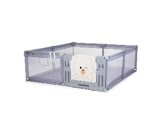 Chipolino Amico babakarám ajtóval 180x200 cm - grey