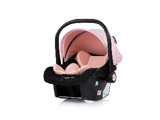 Chipolino Amore autóshordozó adapterrel 40-87cm - Pink powder