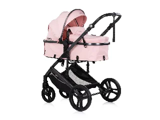 Chipolino Amore babakocsi mózessé alakítható sportrésszel - Powder pink