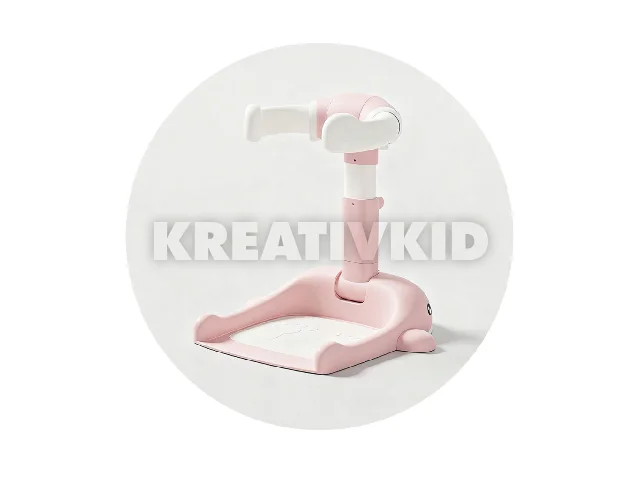 Chipolino Baby Whale tusoló állvány - pink
