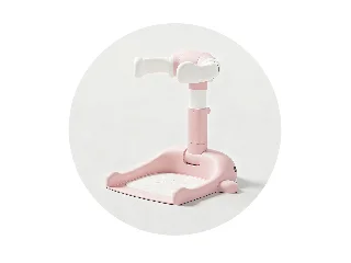 Chipolino Baby Whale tusoló állvány - pink