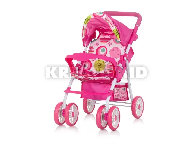 Chipolino Dolly játék babakocsi - Multicolor