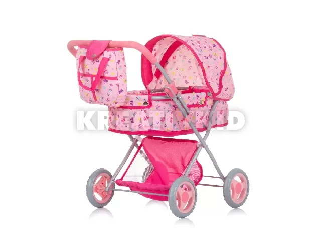 Chipolino Dora játék babakocsi - Butterflies