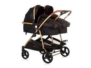 Chipolino Duo Smart iker babakocsi - Obsidian Gold