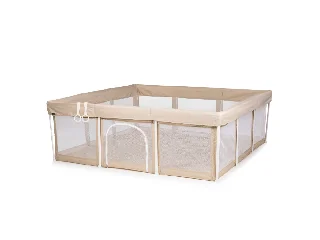 Chipolino Easy babakarám összecsukható 180x180 cm - beige