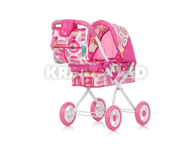 Chipolino Emily játék babakocsi - Multicolor