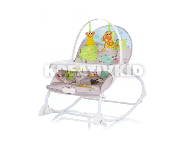 Chipolino Enjoy rezgő-zenélő pihenőszék 9 kg-ig - Dino